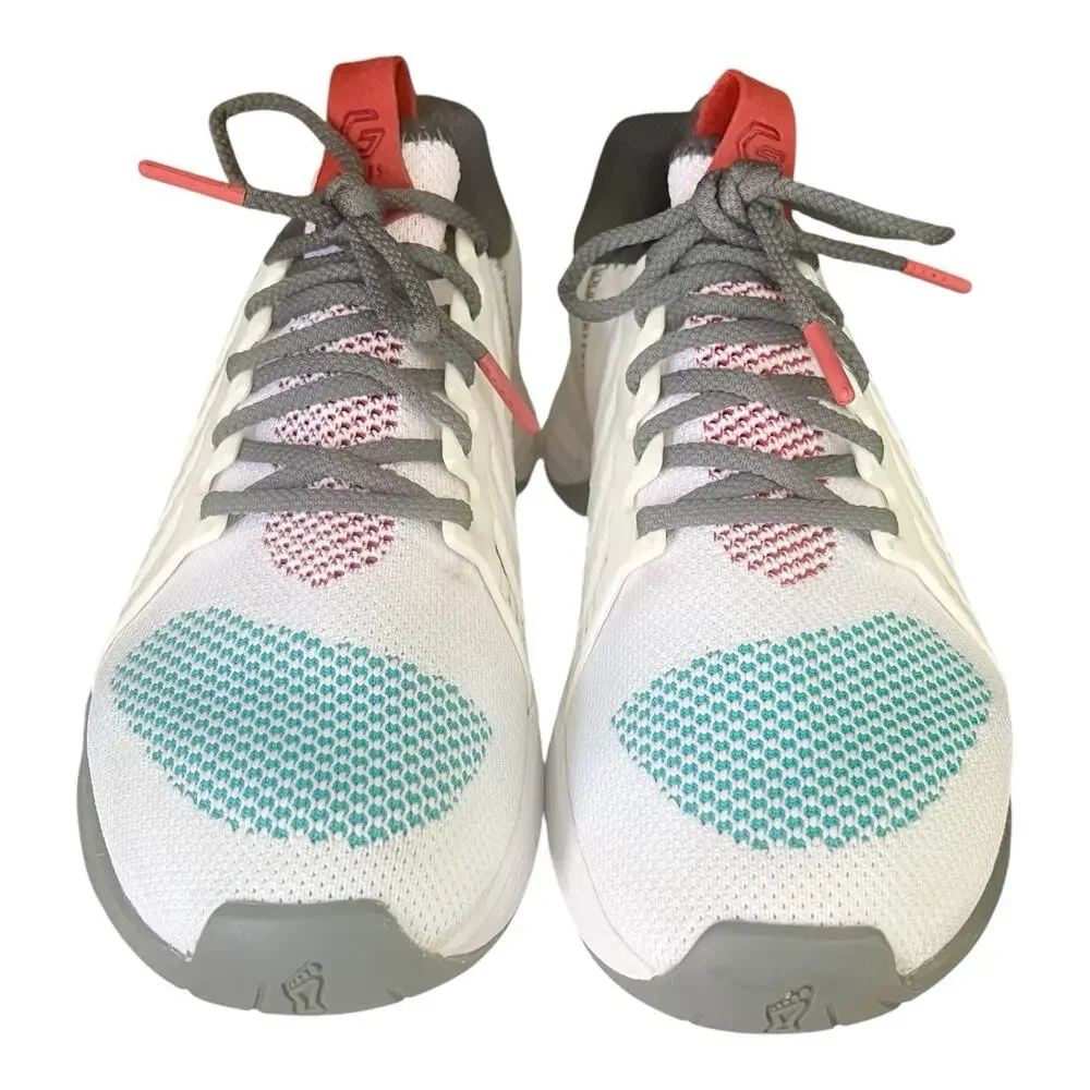 Inov-8 F-Lite G 300 Mens 7.5 Womens 9 White Grey Graphene Training Shoes‎